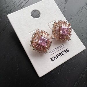 Express Radiant Pink Earrings